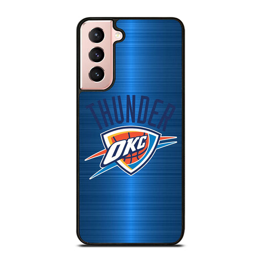 OKLAHOMA CITY THUNDER NBA LOGO Samsung Galaxy S21 Case Cover