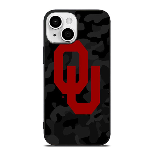 OKLAHOMA SOONERS CAMO 2 iPhone 13 Mini Case Cover