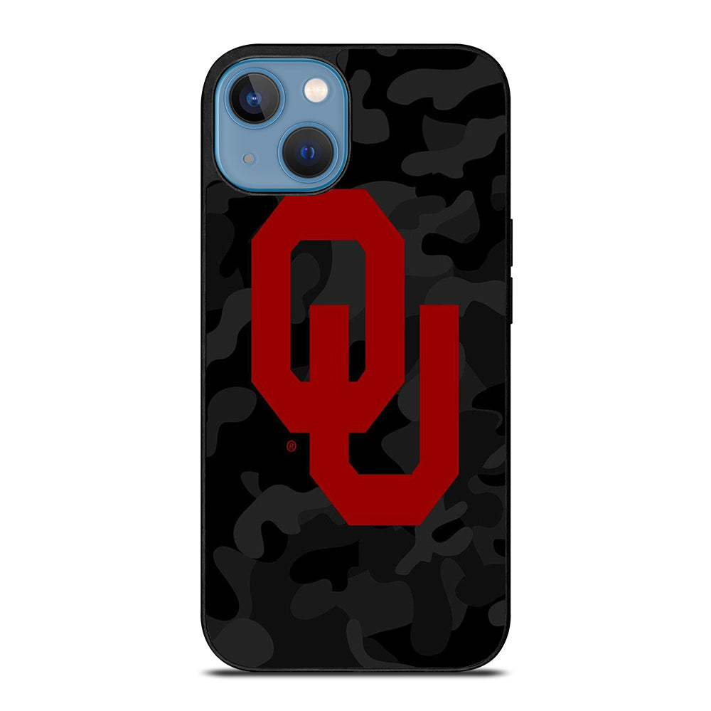 OKLAHOMA SOONERS CAMO 2 iPhone 13 Case Cover