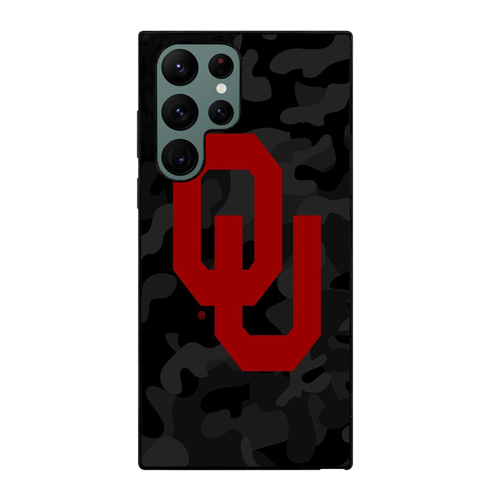 OKLAHOMA SOONERS CAMO 2 Samsung Galaxy S22 Ultra Case Cover