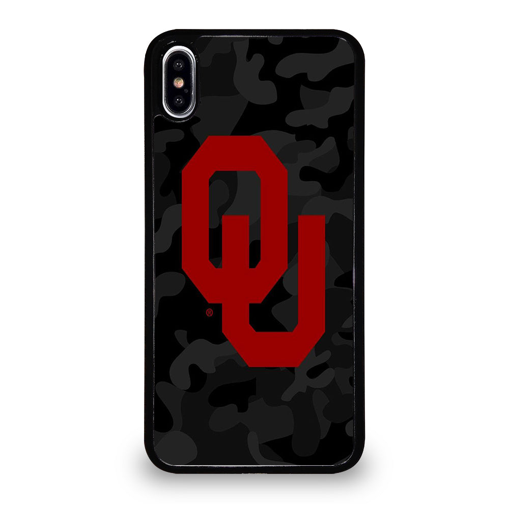 OKLAHOMA SOONERS CAMO 2 iPhone XS Max Case Cover