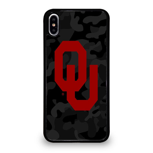 OKLAHOMA SOONERS CAMO 2 iPhone XS Max Case Cover