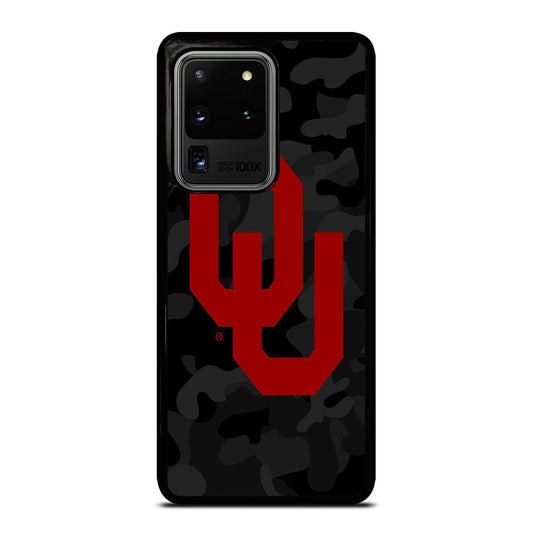 OKLAHOMA SOONERS CAMO 2 Samsung Galaxy S20 Ultra Case Cover