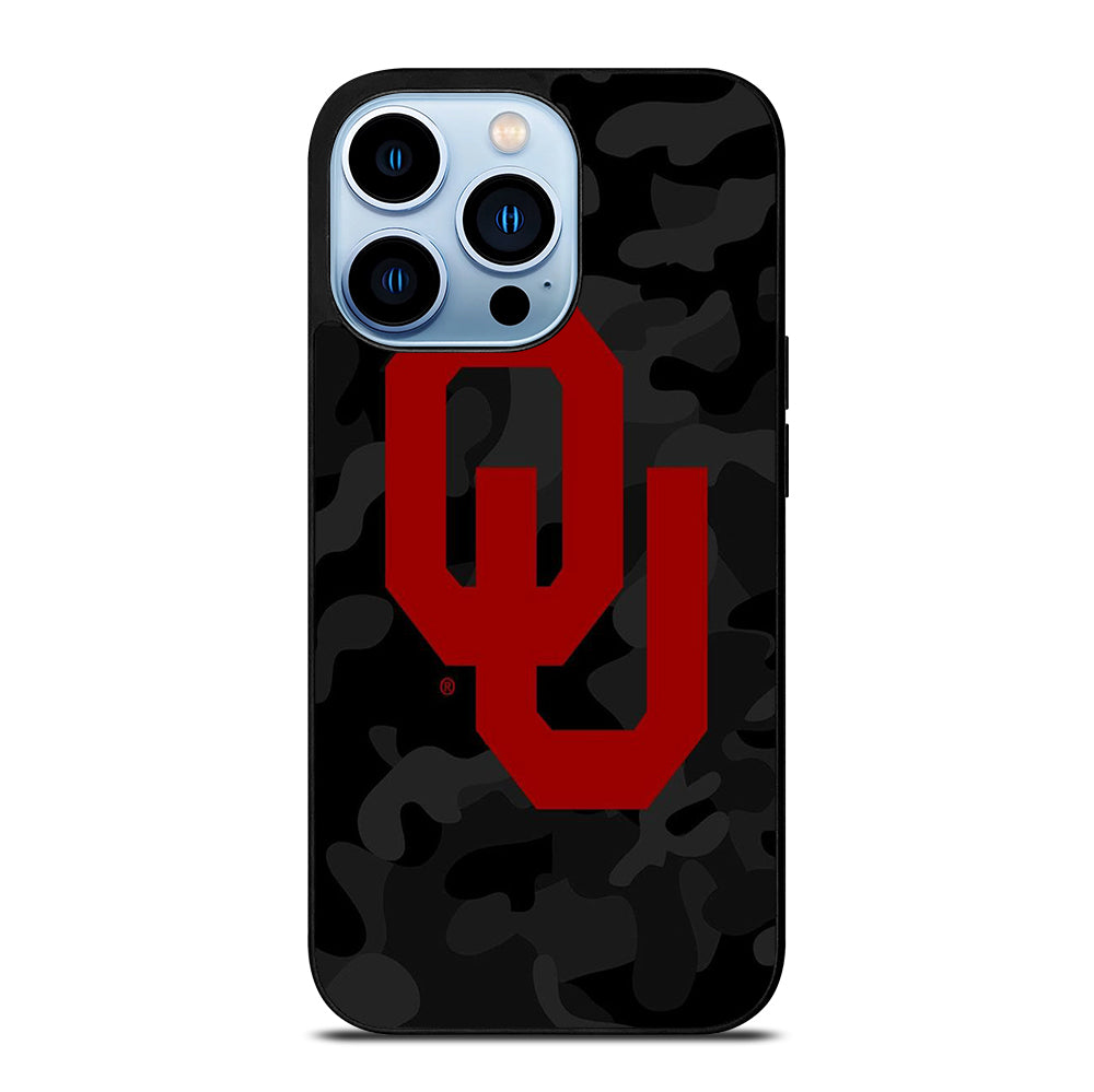 OKLAHOMA SOONERS CAMO 2 iPhone 13 Pro Max Case Cover