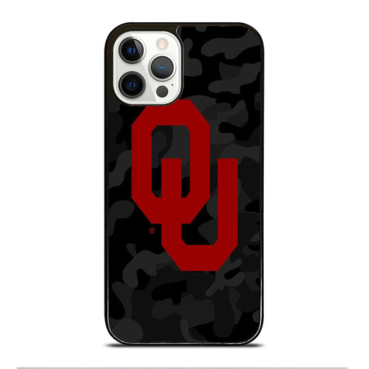 OKLAHOMA SOONERS CAMO 2 iPhone 12 Pro Case Cover