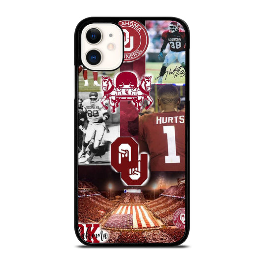 OKLAHOMA SOONERS FOOTBALL iPhone 11 Case Cover