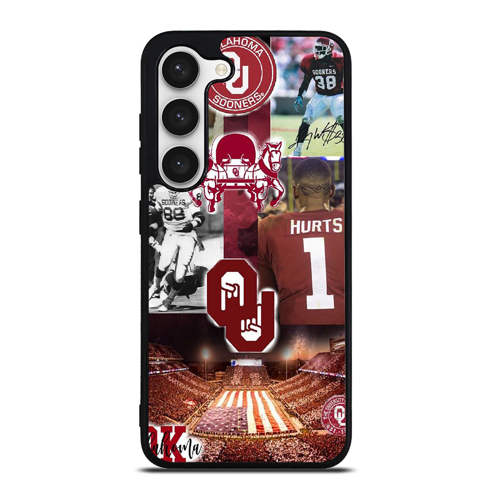 OKLAHOMA SOONERS FOOTBALL Samsung Galaxy S23 Case Cover