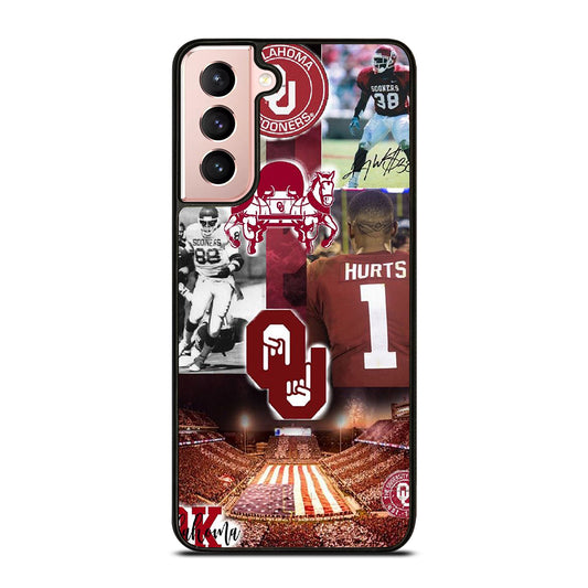OKLAHOMA SOONERS FOOTBALL Samsung Galaxy S21 Case Cover