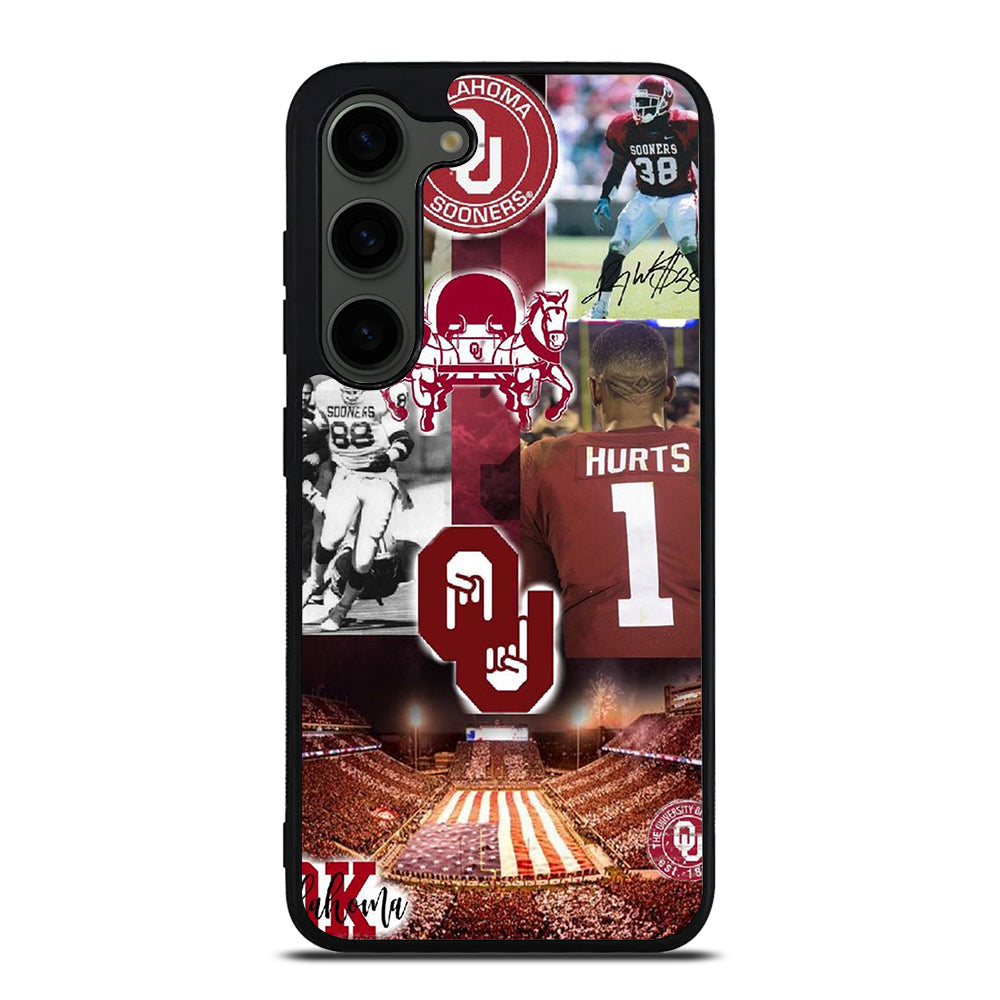 OKLAHOMA SOONERS FOOTBALL Samsung Galaxy S23 Plus Case Cover