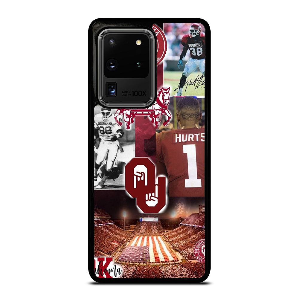 OKLAHOMA SOONERS FOOTBALL Samsung Galaxy S20 Ultra Case Cover