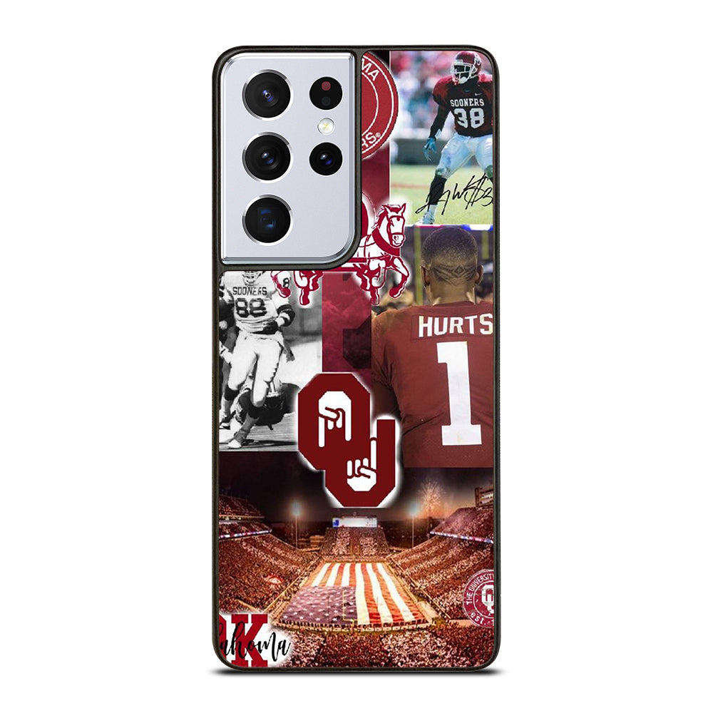 OKLAHOMA SOONERS FOOTBALL Samsung Galaxy S21 Ultra Case Cover