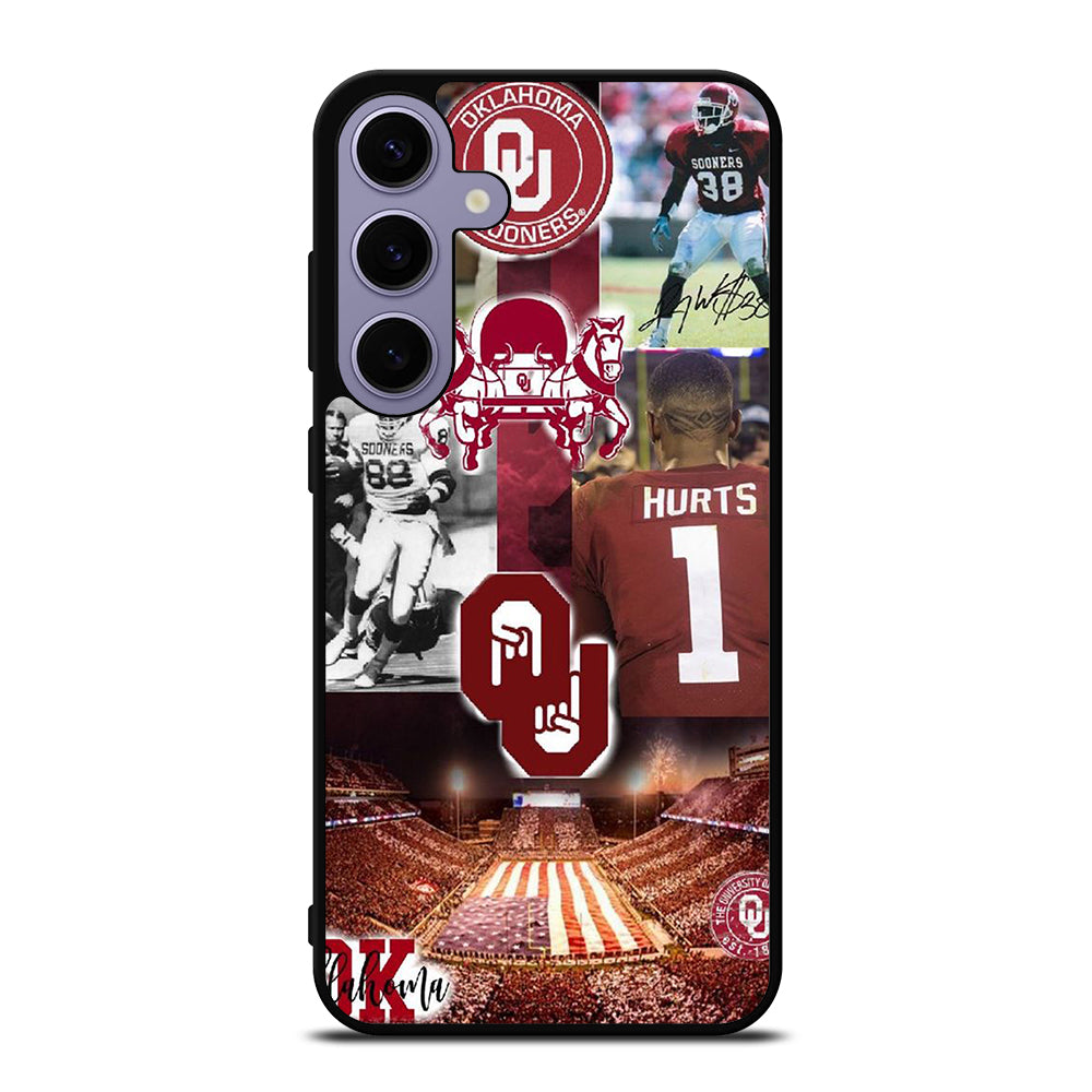 OKLAHOMA SOONERS FOOTBALL Samsung Galaxy S24 Plus Case Cover