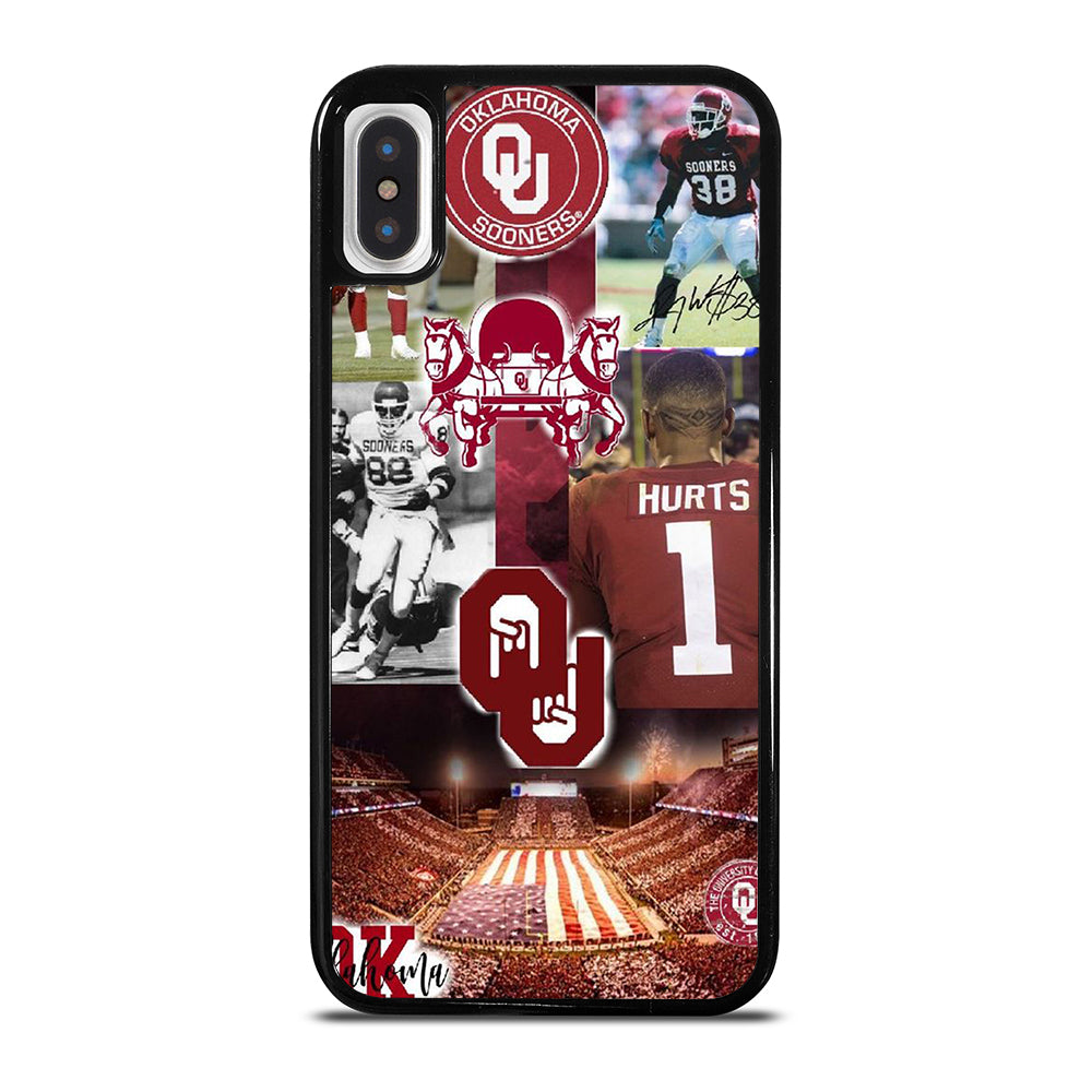 OKLAHOMA SOONERS FOOTBALL iPhone X / XS Case Cover