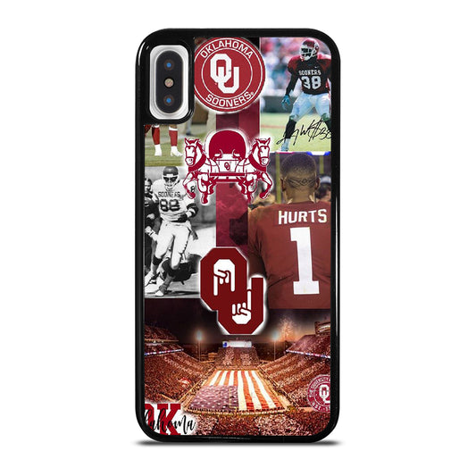 OKLAHOMA SOONERS FOOTBALL iPhone X / XS Case Cover