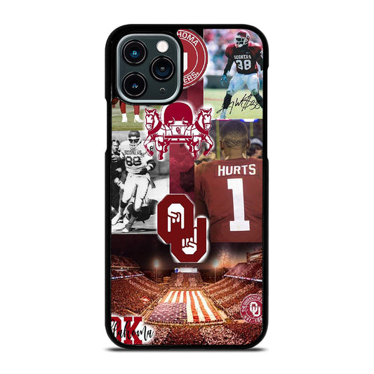 OKLAHOMA SOONERS FOOTBALL iPhone 11 Pro Case Cover