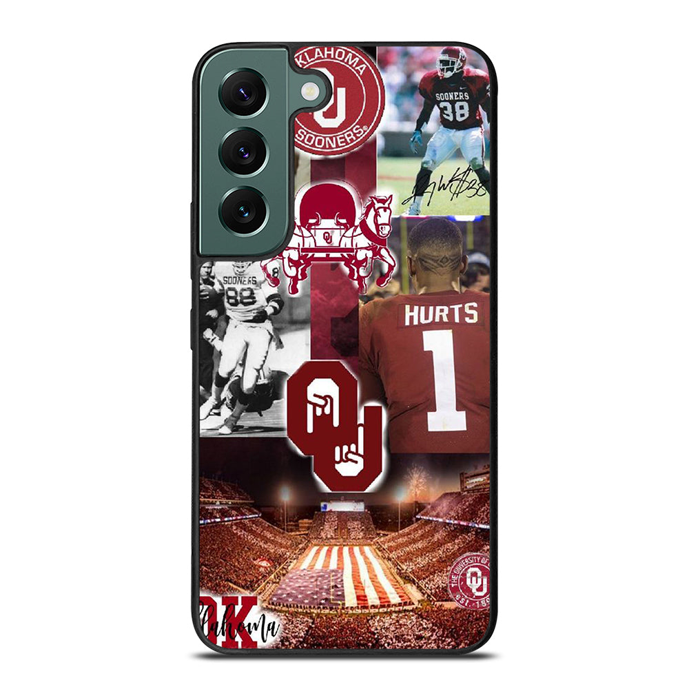 OKLAHOMA SOONERS FOOTBALL Samsung Galaxy S22 Case Cover
