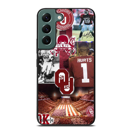 OKLAHOMA SOONERS FOOTBALL Samsung Galaxy S22 Case Cover