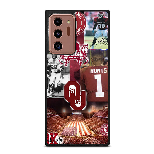 OKLAHOMA SOONERS FOOTBALL Samsung Galaxy Note 20 Ultra Case Cover