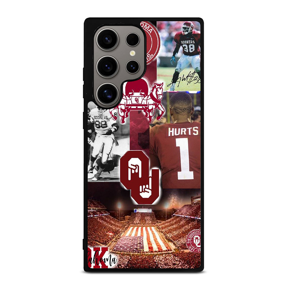 OKLAHOMA SOONERS FOOTBALL Samsung Galaxy S24 Ultra Case Cover