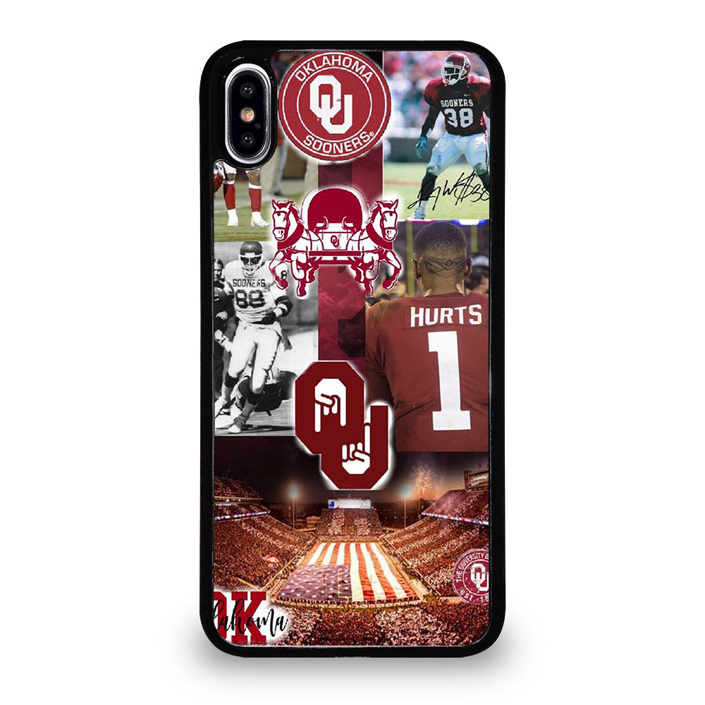 OKLAHOMA SOONERS FOOTBALL iPhone XS Max Case Cover