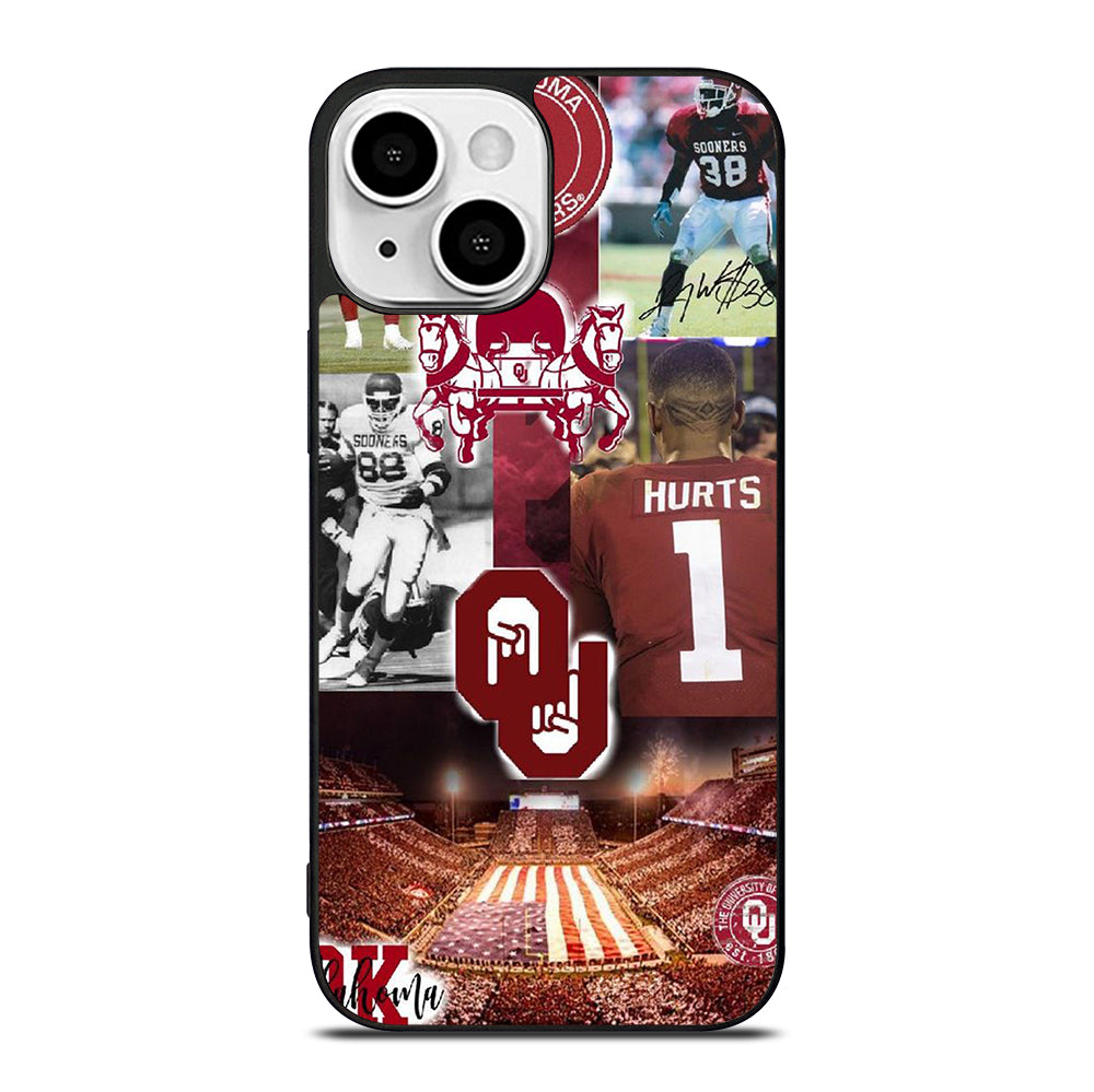 OKLAHOMA SOONERS FOOTBALL iPhone 13 Mini Case Cover