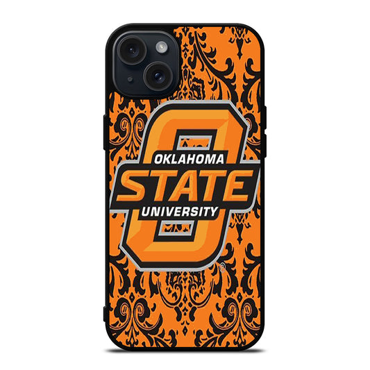 OKLAHOMA STATE COWBOYS ICON iPhone 15 Plus Case Cover