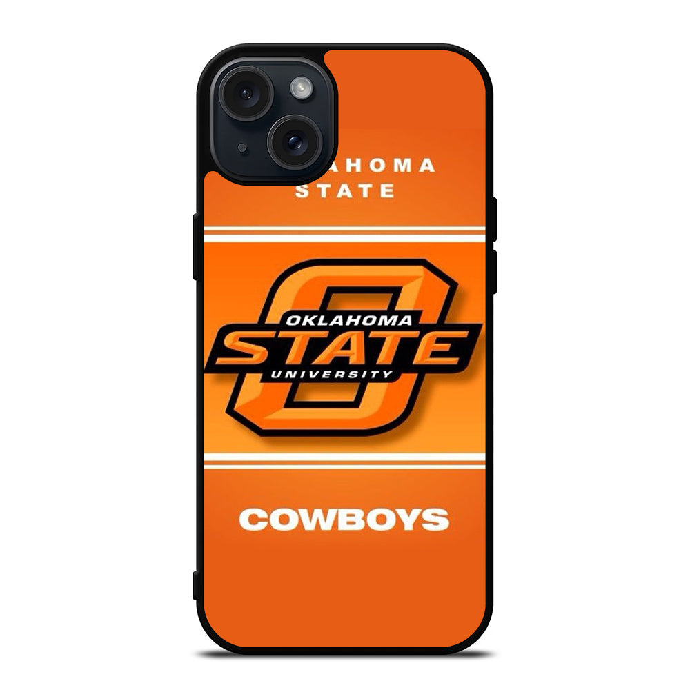 OKLAHOMA STATE COWBOYS SYMBOL iPhone 15 Plus Case Cover
