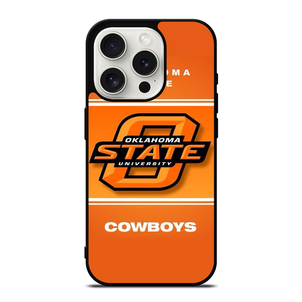 OKLAHOMA STATE COWBOYS SYMBOL iPhone 15 Pro Case Cover