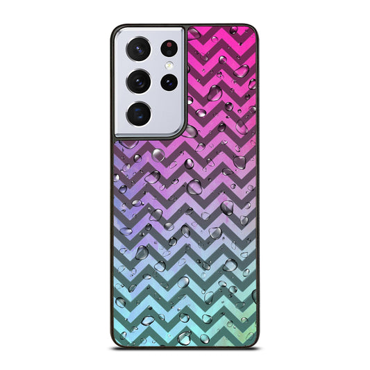 OMBRE PASTEL CHEVRON 4 Samsung Galaxy S21 Ultra Case Cover