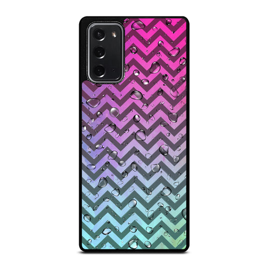 OMBRE PASTEL CHEVRON 4 Samsung Galaxy Note 20 Case Cover
