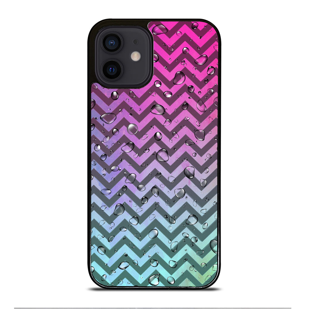 OMBRE PASTEL CHEVRON 4 iPhone 12 Mini Case Cover