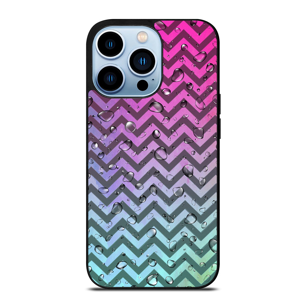 OMBRE PASTEL CHEVRON 4 iPhone 13 Pro Max Case Cover