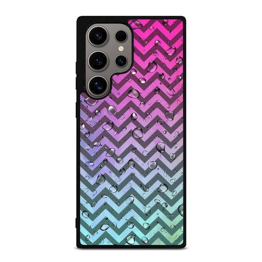 OMBRE PASTEL CHEVRON 4 Samsung Galaxy S24 Ultra Case Cover