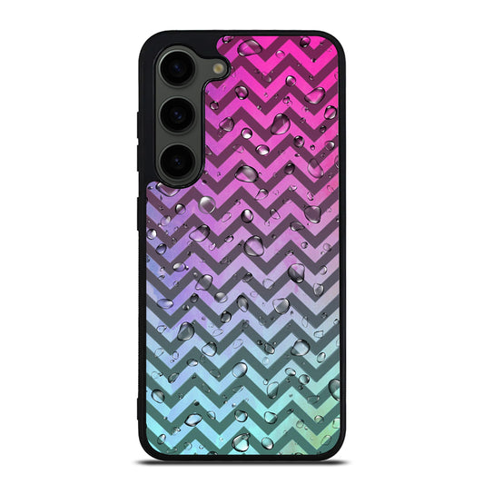 OMBRE PASTEL CHEVRON 4 Samsung Galaxy S23 Plus Case Cover