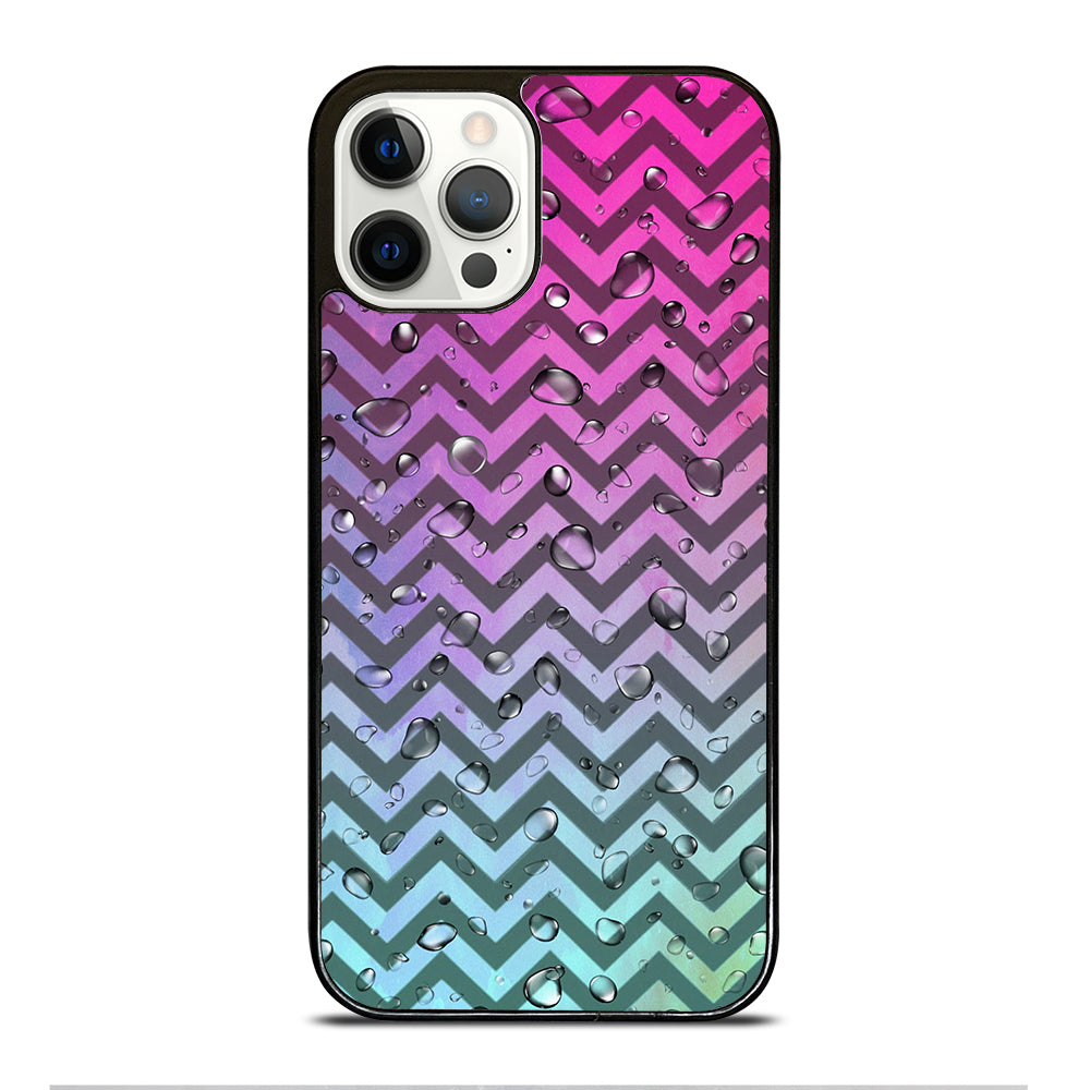 OMBRE PASTEL CHEVRON 4 iPhone 12 Pro Case Cover