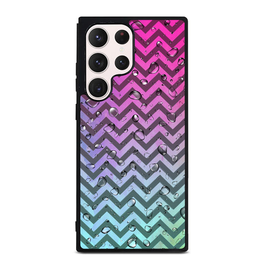 OMBRE PASTEL CHEVRON 4 Samsung Galaxy S23 Ultra Case Cover