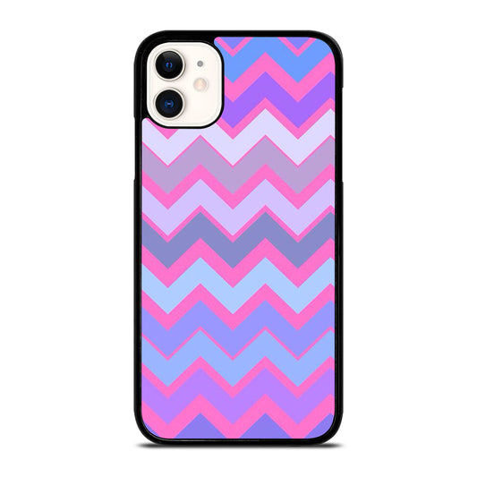 OMBRE PASTEL CHEVRON 5 iPhone 11 Case Cover