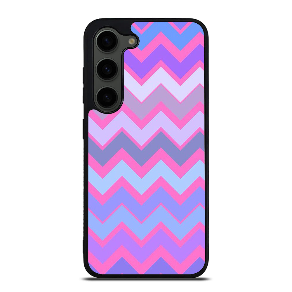 OMBRE PASTEL CHEVRON 5 Samsung Galaxy S23 Plus Case Cover