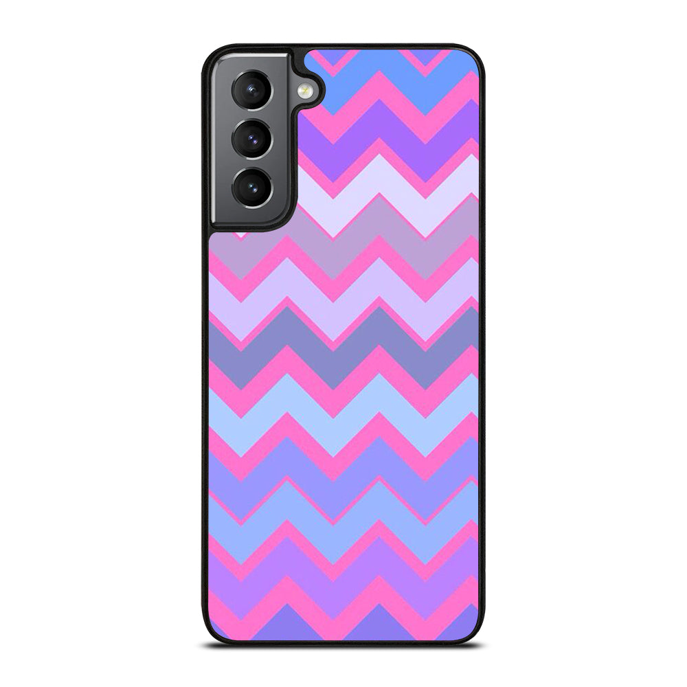 OMBRE PASTEL CHEVRON 5 Samsung Galaxy S21 Plus Case Cover
