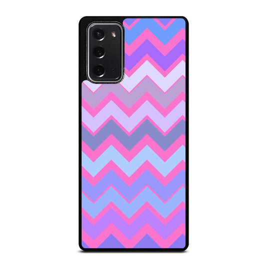 OMBRE PASTEL CHEVRON 5 Samsung Galaxy Note 20 Case Cover