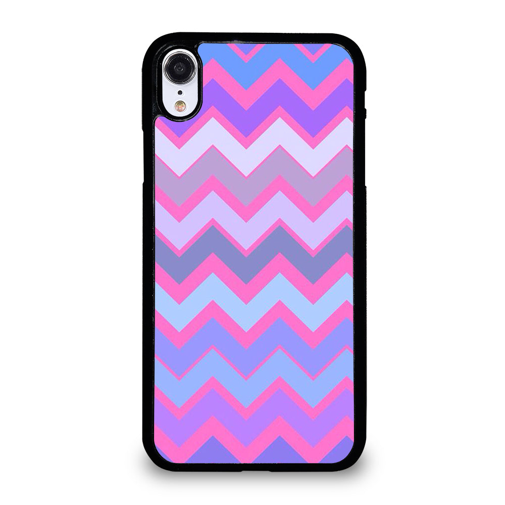 OMBRE PASTEL CHEVRON 5 iPhone XR Case Cover