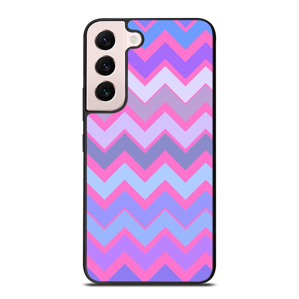 OMBRE PASTEL CHEVRON 5 Samsung Galaxy S22 Plus Case Cover