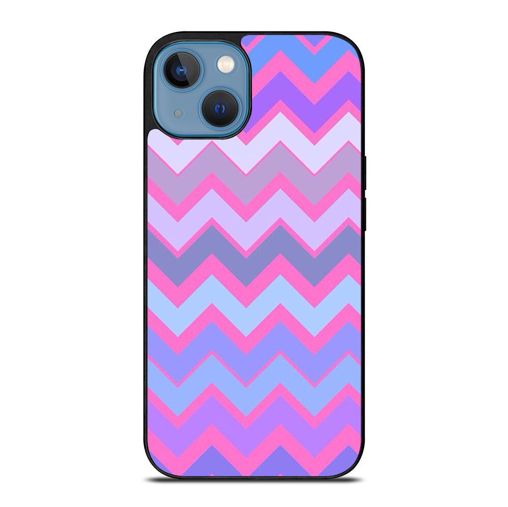 OMBRE PASTEL CHEVRON 5 iPhone 13 Case Cover