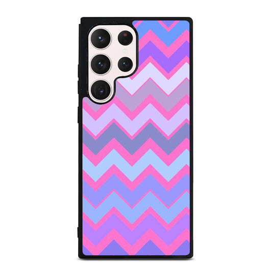 OMBRE PASTEL CHEVRON 5 Samsung Galaxy S23 Ultra Case Cover
