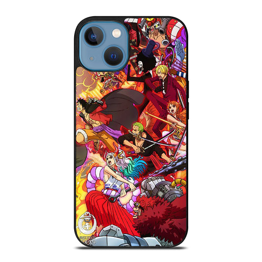 ONE PIECE CHARACTER LOGO 1 iPhone 13 Case Cover