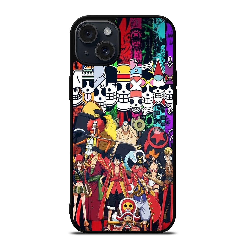 ONE PIECE CHARACTER LOGO 2 iPhone 15 Plus Case Cover