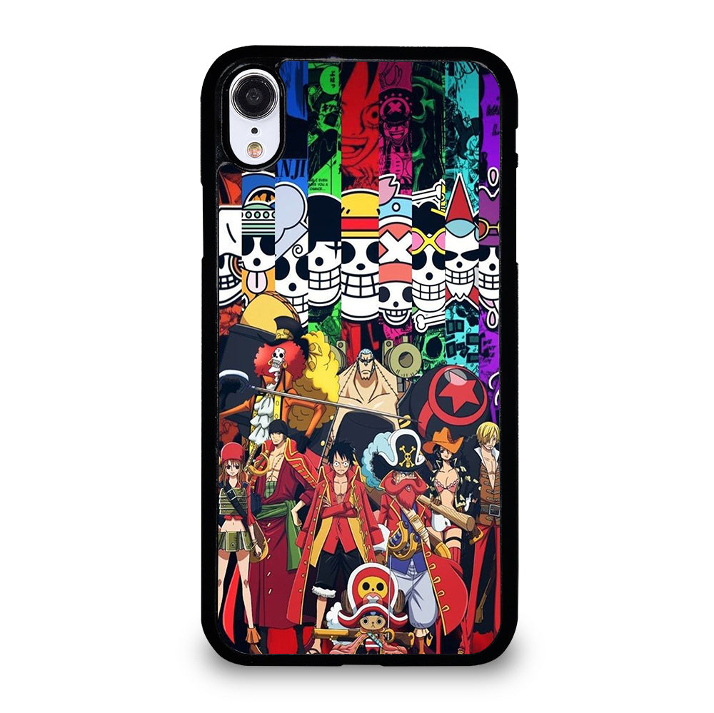 ONE PIECE CHARACTER LOGO 2 iPhone XR Case Cover