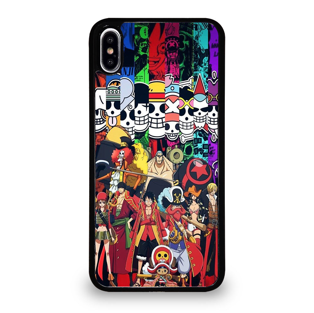 ONE PIECE CHARACTER LOGO 2 iPhone XS Max Case Cover