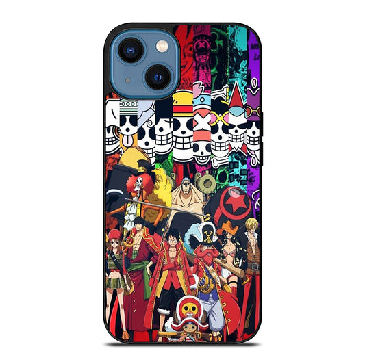 ONE PIECE CHARACTER LOGO 2 iPhone 14 Case Cover