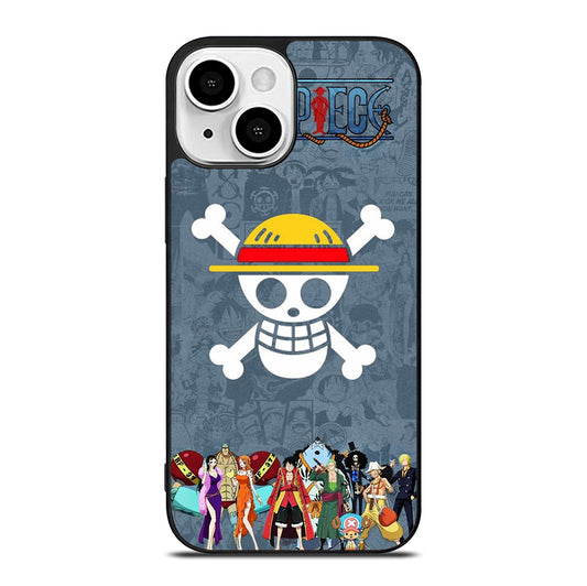 ONE PIECE CHARACTER LOGO 3 iPhone 13 Mini Case Cover
